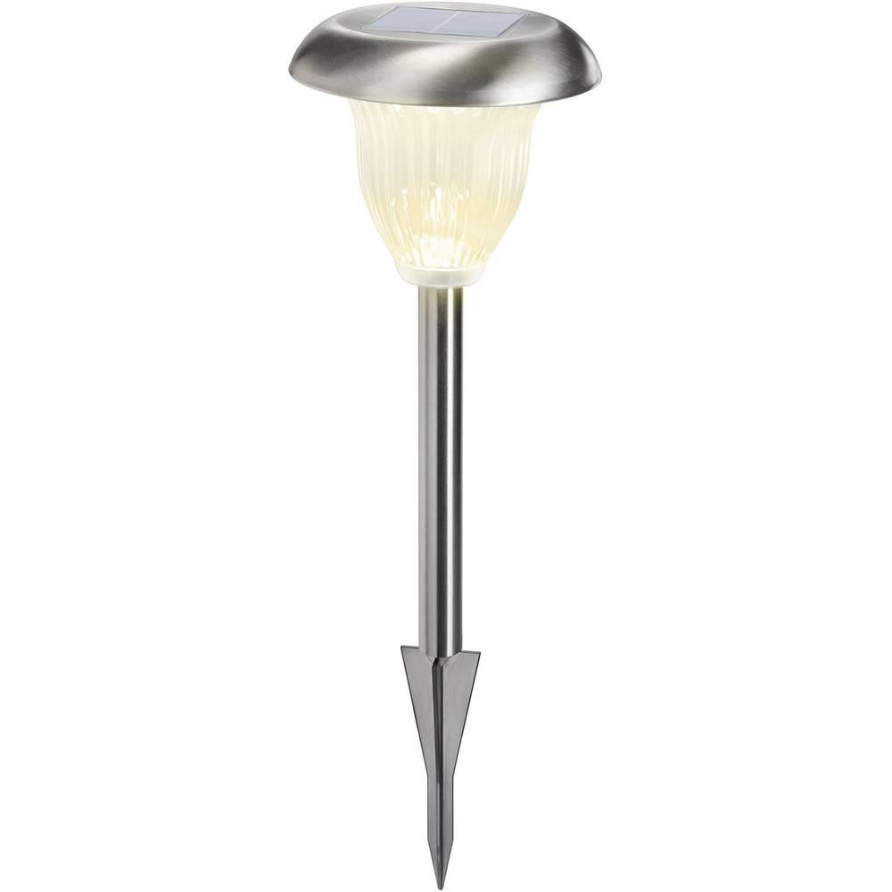 Esotec Solar Garden Light Flower 102604 Led Cold White Warm Esotec Solar Garden Light Flower 102604 Led Cold White Warm Stainless Steel