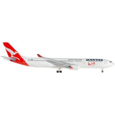 Herpa 1/500 Qantas Airbus A330-300 "80 Years of International Travel" Luftfahrzeug 1:500 528672