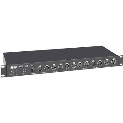 Cameo SB 6 Dual DMX Splitter 6-Kanal 19 Zoll-Bauform