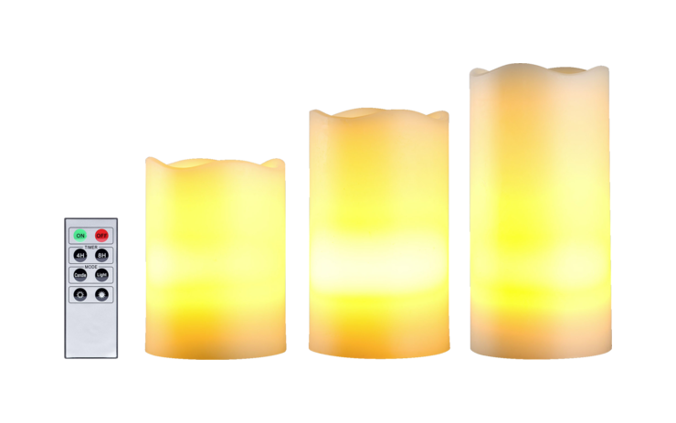 Bougies chauffe-plat LED à lumière Wit chaude - 50 pièces LED vacillantes  sans flamme