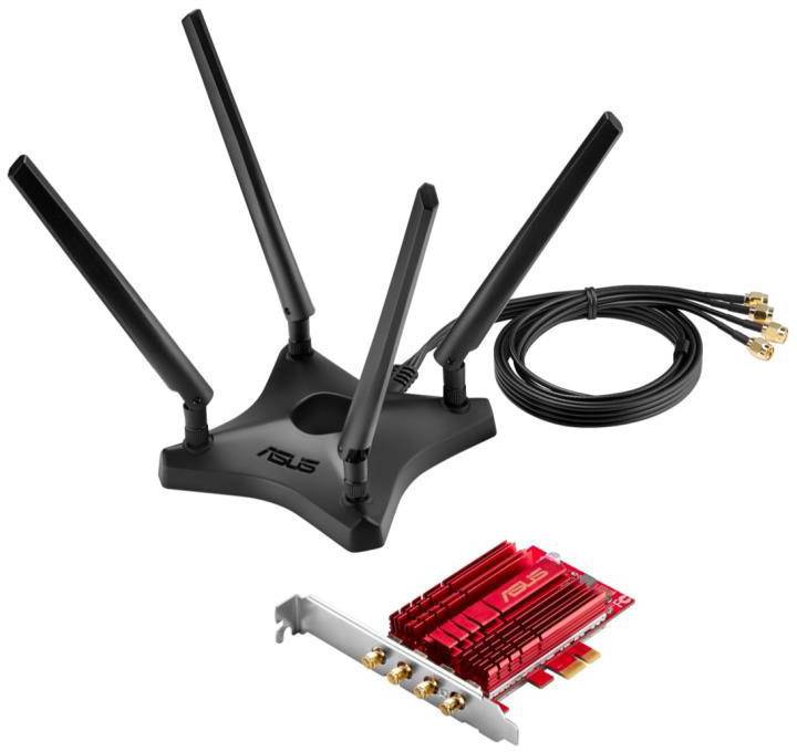 ASUS PCE-AC88 - Netzwerkadapter - PCIe - 802.11ac-3
