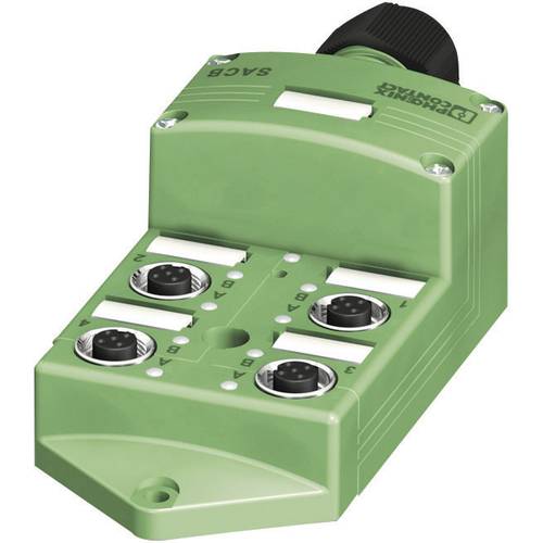 Phoenix Contact SACB-4/ 4-L-C SCO 1516784 Sensor/Aktorbox passiv M12-Verteiler mit Metallgewinde 1 St.