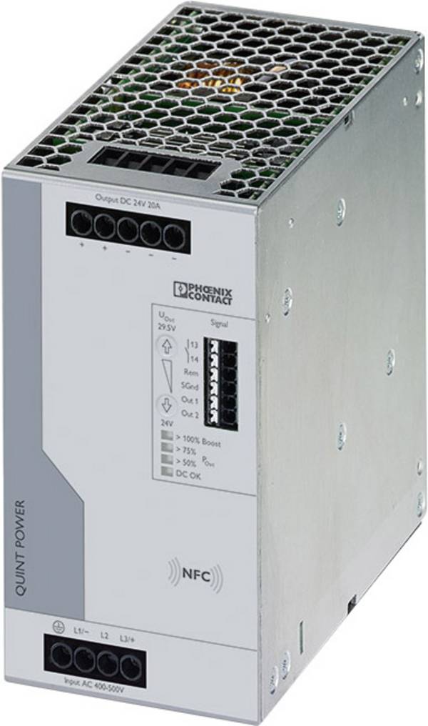 Phoenix Contact 2904622 Hutschienen-Netzteil (DIN-Rail)  24 V/DC 20 A  Anzahl Ausgänge:3 x  Inhalt 1 St.