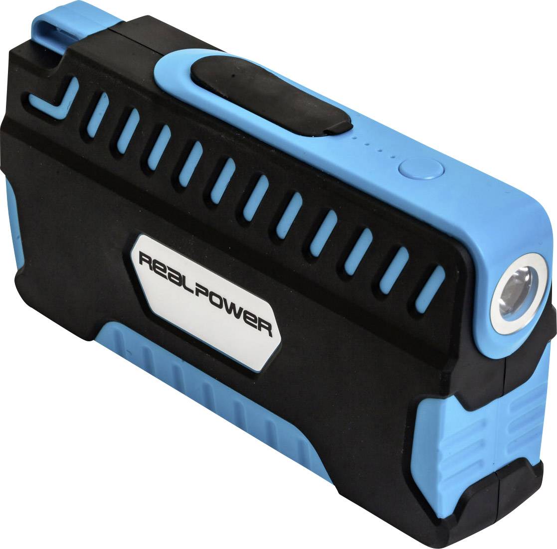 RealPower PB-Starter 2 Powerbank 12000 mAh LiPo Schwarz, Blau-3
