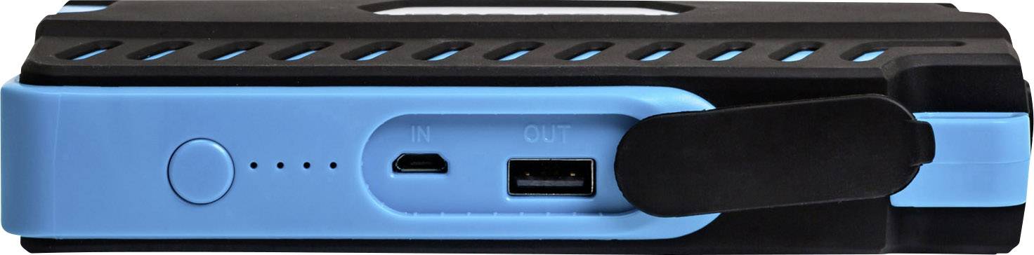 RealPower PB-Starter 2 Powerbank 12000 mAh LiPo Schwarz, Blau-5
