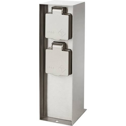 Thumbnail - Philips LED 171084716 Gartensteckdose 2fach Edelstahl