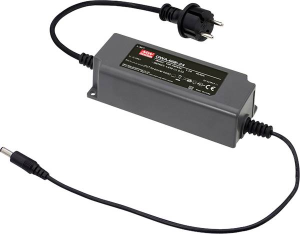 MEAN WELL OWA-60E-12 Tischnetzteil, Festspannung 12 V/DC 5 A 60 W