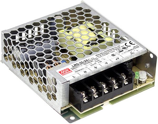 MEAN WELL LRS-35-24 Schaltnetzteil 24 V/DC 1.5 A 36 W