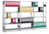 META Regalbau 178406 Aktenregal-Komplettregal (B x H x T) 3068 x 1850 x 336 mm Stahl verzinkt Verzinkt Metallboden
