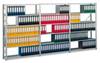 META Regalbau 77819 Aktenregal-Komplettregal (B x H x T) 3818 x 1850 x 336 mm Stahl pulverbeschichtet Lichtgrau Metallboden