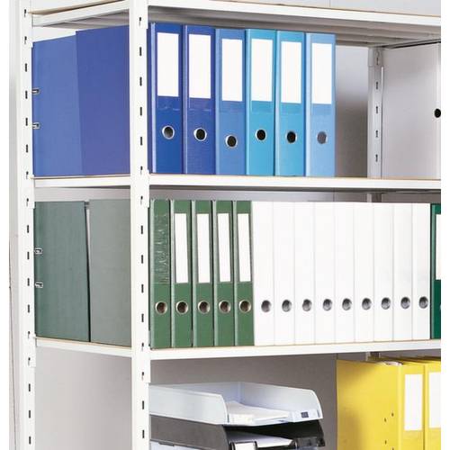 Manorga SA ZC20606NDTG Aktenregal-Grundmodul (B x H x T) 810 x 2000 x 600 mm Stahl pulverbeschichtet Lichtgrau Metallbod...