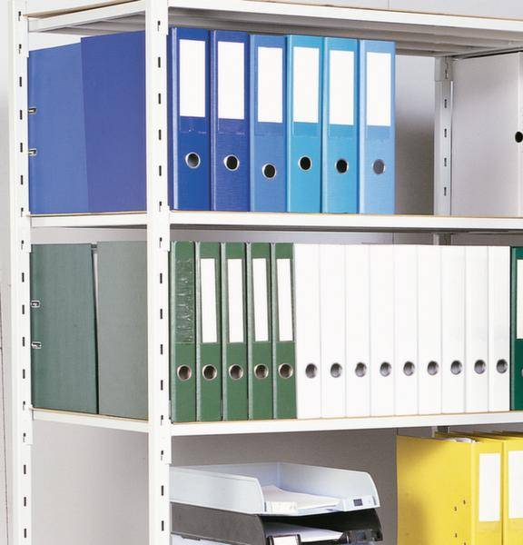 Manorga SA ZC22606NSTG Aktenregal-Anbaumodul (B x H x T) 1280 x 2000 x 600 mm Stahl pulverbeschichtet Lichtgrau Metallbo...