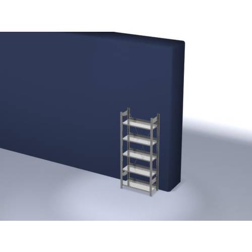 Orion Regalsysteme HZG17307EX Aktenregal-Grundmodul (B x H x T) 7810 x 1750 x 335 mm Stahl verzinkt Verzinkt Metallboden