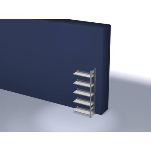 Orion Regalsysteme HZA17307EX Aktenregal-Anbaumodul (B x H x T) 760 x 1750 x 335 mm Stahl verzinkt Verzinkt Metallboden