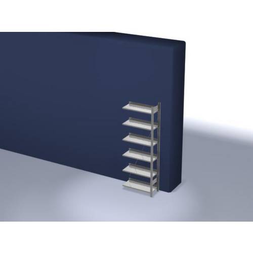 Orion Regalsysteme HZA20307EX Aktenregal-Anbaumodul (B x H x T) 760 x 2000 x 335 mm Stahl verzinkt Verzinkt Metallboden