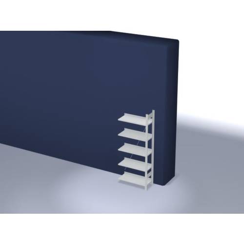 Orion Regalsysteme HKA17307EX Aktenregal-Anbaumodul (B x H x T) 760 x 1750 x 335 mm Stahl kunststoffbeschichtet Lichtgra...