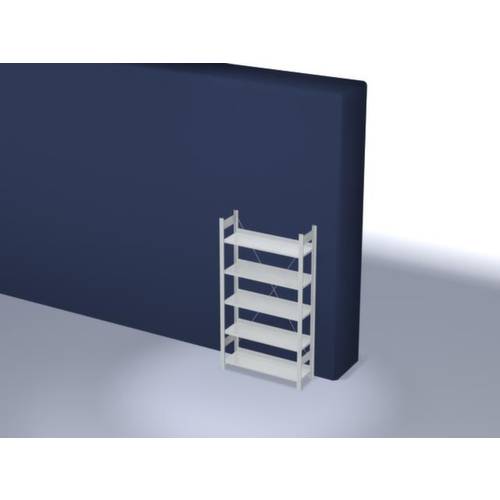 Orion Regalsysteme HKG17310EX Aktenregal-Grundmodul (B x H x T) 1060 x 1750 x 335 mm Stahl kunststoffbeschichtet Lichtgr...