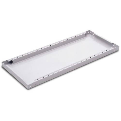 META Regalbau 69769 Fachboden (B x T) 1000 mm x 300 mm Stahl lackiert Lichtgrau Metallboden 6 St.