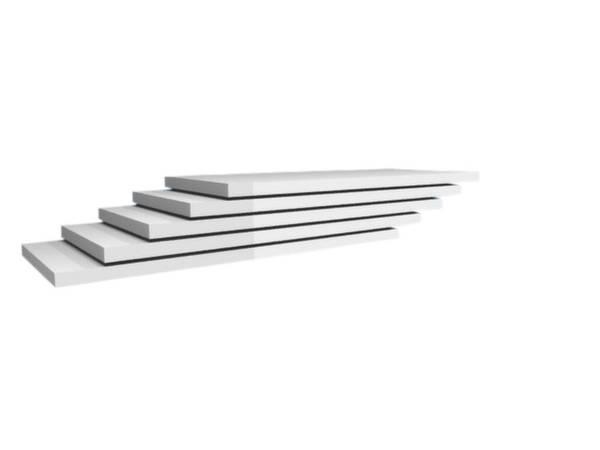 Orion Regalsysteme K13050L/VE Fachboden (B x T) 1300 mm x 500 mm Stahl verzinkt, kunststoffbeschichtet Lichtgrau Metallboden 5 St.