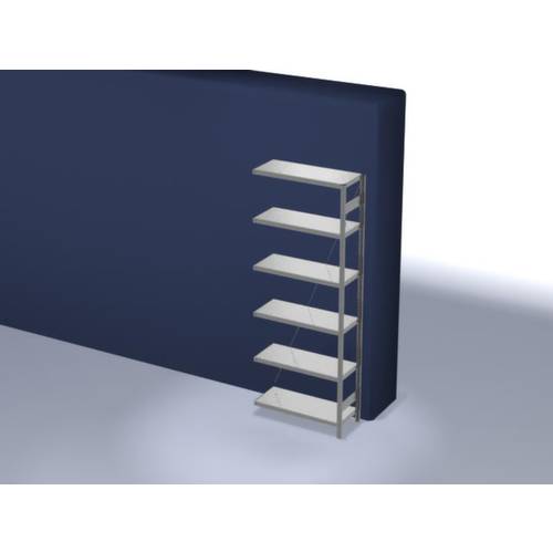 Orion Regalsysteme HZA25410XL Fachbodenregal-Anbaumodul 145 kg (B x H x T) 1010 x 2500 x 435 mm Stahl verzinkt Verzinkt ...