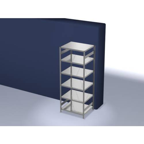 Orion Regalsysteme HZG25810XL Fachbodenregal-Grundmodul 130 kg (B x H x T) 1060 x 2500 x 835 mm Stahl verzinkt Verzinkt ...