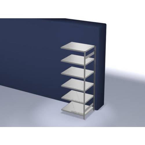 Orion Regalsysteme HZA25810XL Fachbodenregal-Anbaumodul 130 kg (B x H x T) 1010 x 2500 x 835 mm Stahl verzinkt Verzinkt ...