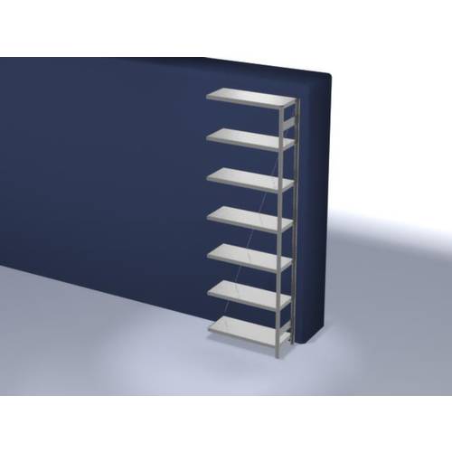 Orion Regalsysteme HZA30410XL Fachbodenregal-Anbaumodul 145 kg (B x H x T) 1010 x 3000 x 435 mm Stahl verzinkt Verzinkt ...