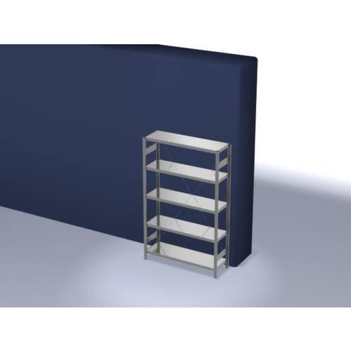 Orion Regalsysteme HZG20413XL Fachbodenregal-Grundmodul 180 kg (B x H x T) 1360 x 2000 x 435 mm Stahl verzinkt Verzinkt ...