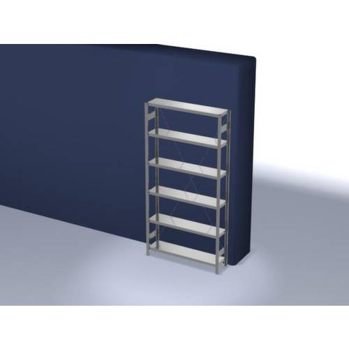 Orion Regalsysteme HZG25313XL Fachbodenregal-Grundmodul 175 kg (B x H x T) 1360 x 2500 x 335 mm Stahl verzinkt Verzinkt ...