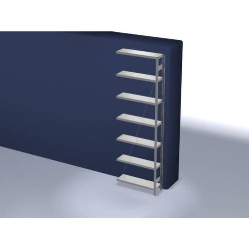 Orion Regalsysteme HZA30310XM Fachbodenregal-Anbaumodul 220 kg (B x H x T) 1010 x 3000 x 335 mm Stahl verzinkt Verzinkt ...