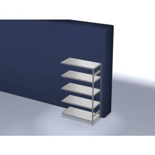 Thumbnail - Orion Regalsysteme HZA20613XM Fachbodenregal-Anbaumodul 240 kg (B x H x T) 1310 x 2000 x 635 mm Stahl verzinkt Verzinkt ...