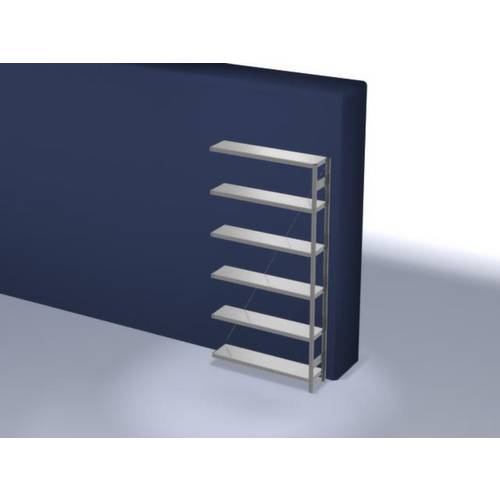 Orion Regalsysteme HZA25313XM Fachbodenregal-Anbaumodul 200 kg (B x H x T) 1310 x 2500 x 335 mm Stahl verzinkt Verzinkt ...