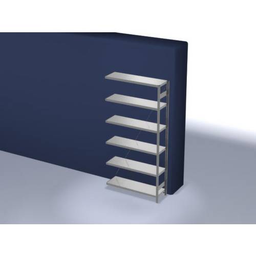 Orion Regalsysteme HZA25413XM Fachbodenregal-Anbaumodul 215 kg (B x H x T) 1310 x 2500 x 435 mm Stahl verzinkt Verzinkt ...