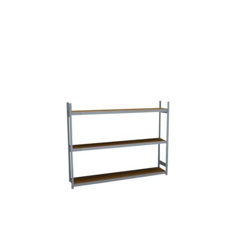 Orion Regalsysteme GZG20425S Weitspannregal-Grundmodul (B x H x T) 2570 x 2000 x 435 mm Stahl verzinkt Verzinkt Holzbode...