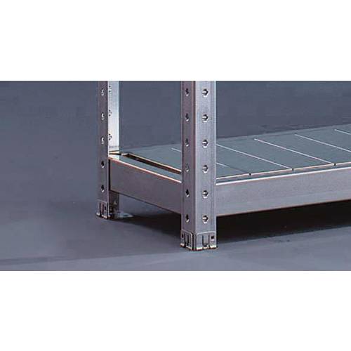 META Regalbau 87021 Weitspannregal-Grundmodul (B x H x T) 2004 x 1970 x 400 mm Stahl verzinkt Verzinkt Stahlpaneele