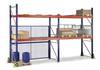 META Regalbau 94818 Traverse Stahl pulverbeschichtet Rot, Orange Traversen 1 St.