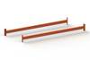 META Regalbau 94080 Traverse Stahl pulverbeschichtet Rot, Orange Traversen 2 St.