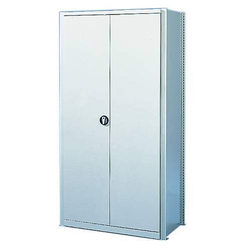 META Regalbau 61241 Fachbodenregal (B x H) 1000 mm x 2000 mm Stahl pulverbeschichtet Lichtgrau (RAL 7035) 1 St.