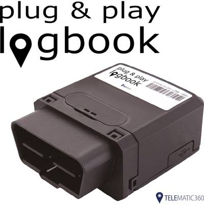  plug&play Logbook GPS Tracker  Schwarz