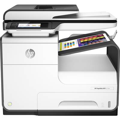 HP PageWide 377dw Farb Tintenstrahl Multifunktionsdrucker  A4 Drucker, Scanner, Kopierer, Fax LAN, WLAN, NFC, Duplex, Du