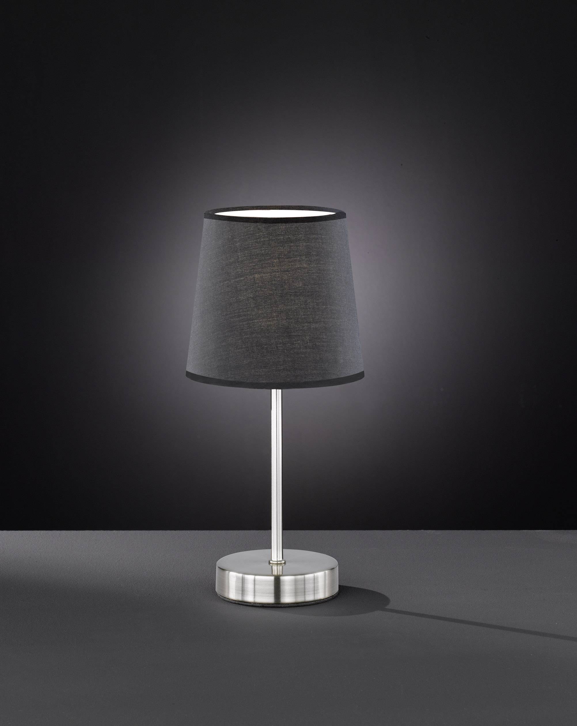 Action Cesena 832401100000 Nachttischlampe Halogen E14 42 W Schwarz Nickel Matt Kaufen