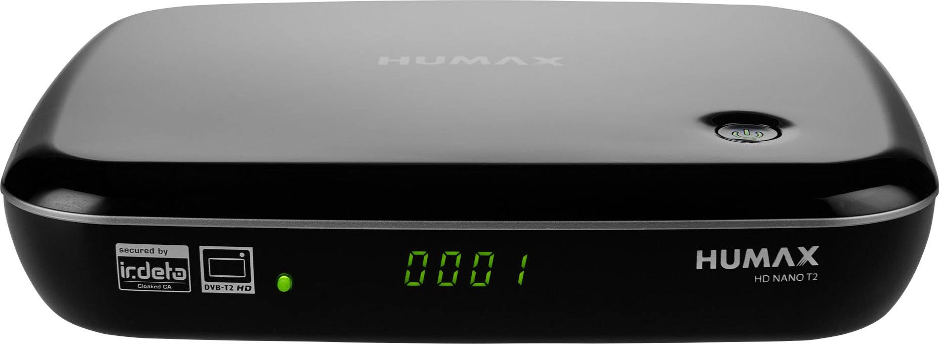 Humax HD Nano T2 IR DVB-T2 Receiver Aufnahmefunktion, Deutscher DVB-T2 Standard (H.265)-0