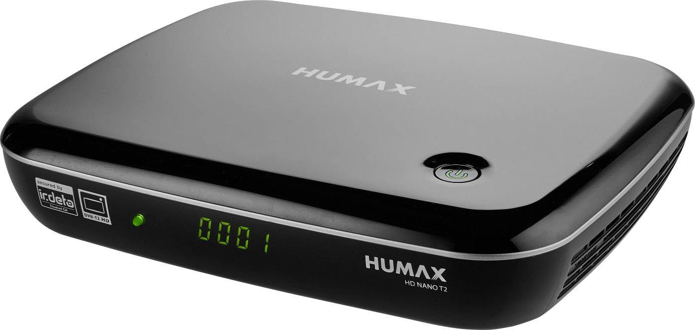 Humax HD Nano T2 IR DVB-T2 Receiver Aufnahmefunktion, Deutscher DVB-T2 Standard (H.265)-1