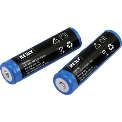 Reely Modellbau-Akku-Einzelzelle Li-Ion 18650 3.7 V 1500 mAh 