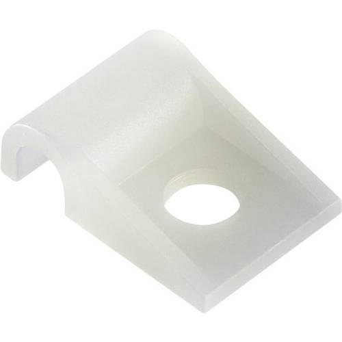 TRU COMPONENTS TC-WH4203 Befestigungssockel schraubbar 1593112 Bündel-Ø-Bereich 4.40 mm (max) Natur 1 St.