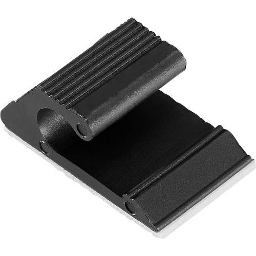 TRU COMPONENTS TC-CATV-1203 Befestigungssockel selbstklebend 1593113 Bündel-Ø-Bereich 5.50 mm (max) Schwarz 1 St.