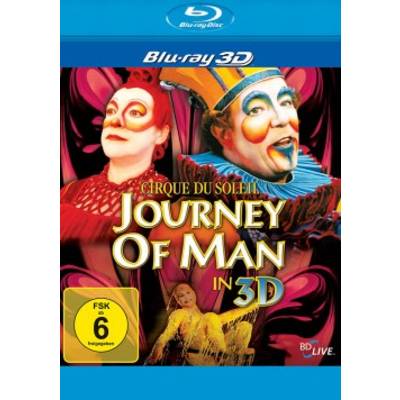 blu-ray 3D Cirque du Soleil Journey of man 3D FSK: 6