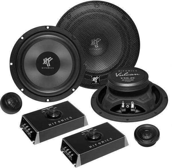 Hifonics VX-6.2C 2-Wege Set Einbau-Lautsprecher 200 W Inhalt: 1 Set