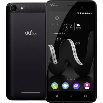WIKO Jerry Smartphone  16 GB 12.7 cm (5 Zoll) Schwarz Android™ 6.0 Marshmallow Dual-SIM