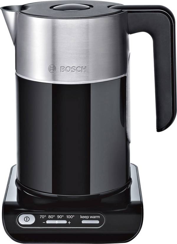Bosch Styline TWK8613 - Wasserkocher - 1.5 Liter - 2.4 kW - Schwarz